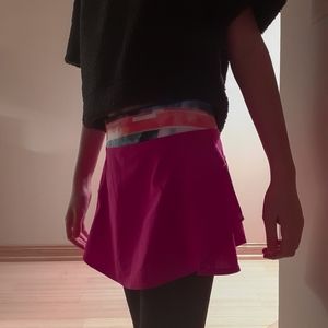 Pink athleta skort